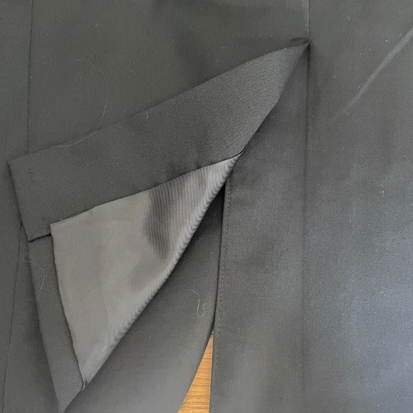 Lauren Ralph Lauren 2 Button Blazer Suit Jacket Sport Coat Men’s 38R Black Wool - Picture 12 of 14